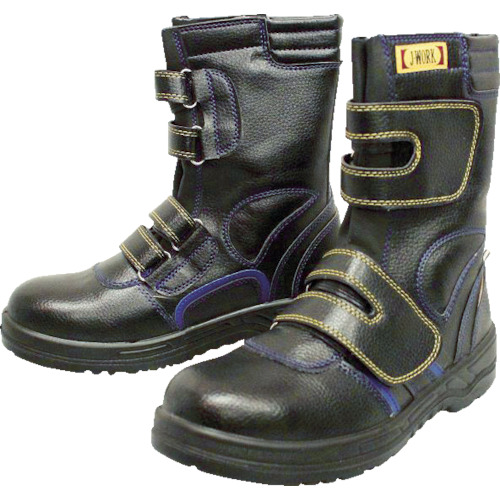 ■おたふく　安全シューズ静電半長靴マジックタイプ　２６．０ｃｍ　JW773260