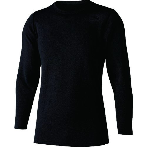 ■おたふく　ＢＴ　デュアルブラッシュド　ヘビーウェイト　クルーネックシャツ　ブラック　Ｍ JW18011M
