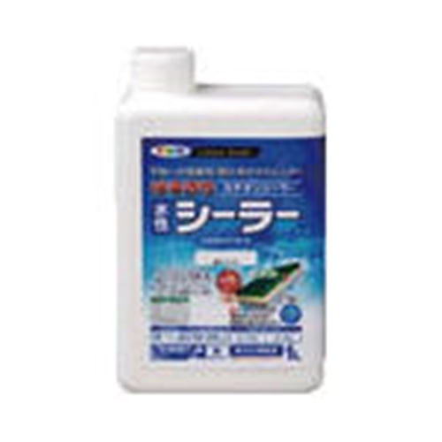 海外並行輸入正規品 アサヒペン(Asahipen) 強浸透性水性シーラー1Lクリヤ458162 塗装材