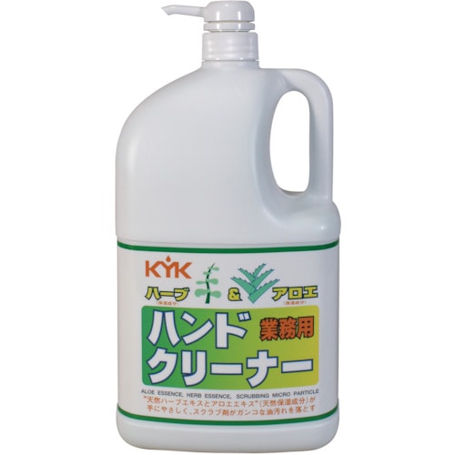 ■ＫＹＫ　ハーブ＆アロエ　ハンドクリーナー２Ｌ（１本）　35021 35021