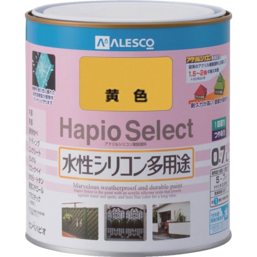 ＡＬＥＳＣＯ　ハピオセレクト　０．７Ｌ　黄6160050.7 6160050.7
