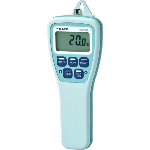 ■佐藤　防水型食品用温度計ＳＫー２７０ＷＰ（指示計のみ）（８０７８－０１） SK270WPBODY