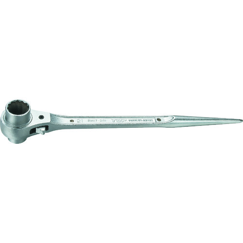 ＴＯＰ　両口ラチェットレンチ（メッキ仕様） RM19X24NST