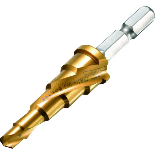 ■ＴＯＰ　電動ドリル用ボルト下穴用ステップドリル ESD512B
