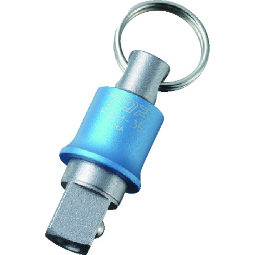 ＴＯＰ　携帯用インパクトソケットホルダー　差込角９．５ｍｍ　ブルー PSH3B