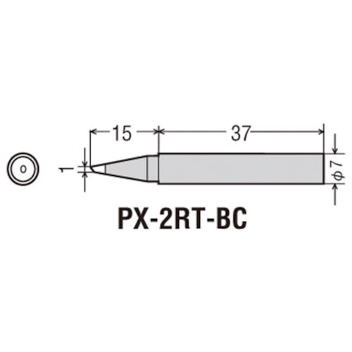 ■グット　替こて先ＢＣ型ＰＸ２／ＳＶＳ用　PX2RTBC PX2RTBC