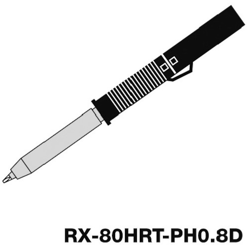 ■グット　ＲＸ－８０２ＡＳＰＨ用交換こて先　RX80HRTPH0.8D RX80HRTPH0.8D