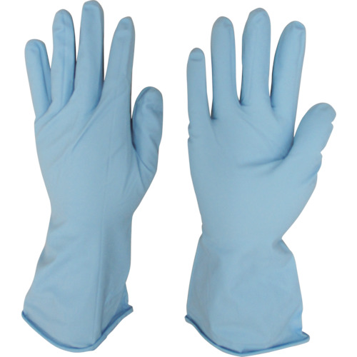 ■シンガー　ニトリル薄手手袋ブルー　Ｍ　（１０双入） NBR1450PFBPM