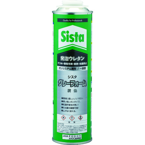 ■ヘンケル　シスタ　発泡ウレタン　グレーフォーム　７５０ｍｌ　SGY-750 SGY-750