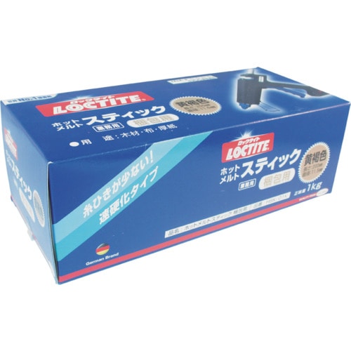 ■ＬＯＣＴＩＴＥ　ホットメルトスティック　梱包用　黄褐色　HSK-01K HSK-01K