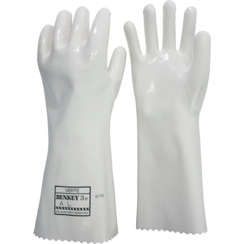 ■ミドリ安全　耐薬品用手袋　ベンケイ３号Ａ　Ｌサイズ BENKEYNO3AL