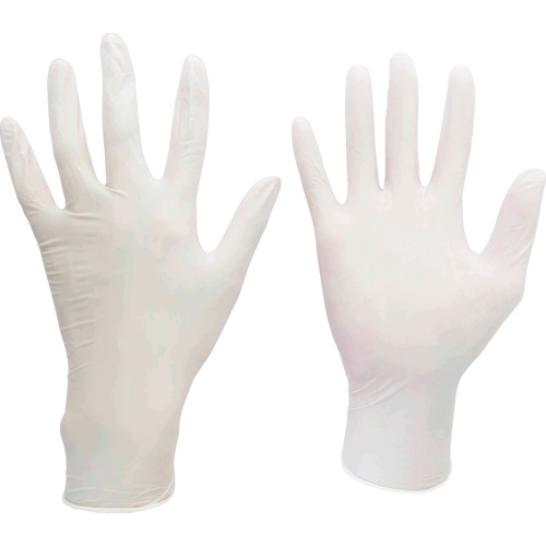 ■ミドリ安全(Midori Anzen) 　ニトリル使い捨て手袋　極薄　粉なし　１００枚入　白　Ｍ　VERTE711M VERTE711M