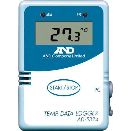 初売り初売り □A&D 温度データーロガー AD5324(AD5324 4000メモリー 研究用機器・計測機器