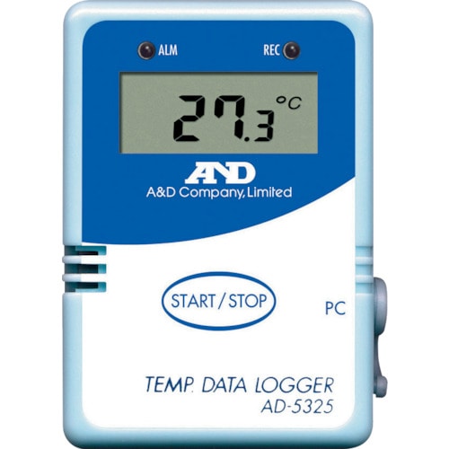 ■Ａ＆Ｄ　温度データーロガー　８０００メモリー　AD5325