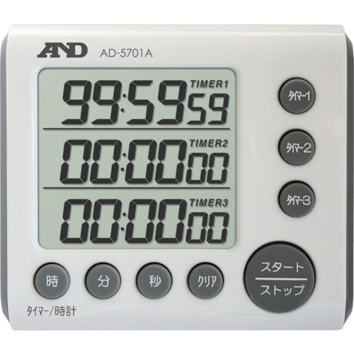 ■Ａ＆Ｄ　３チャンネルタイマー　１００時間形　AD5701A AD5701A