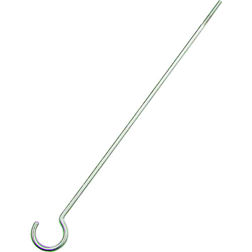 ■水本　ステンレス　ネジ付ロングＳカン　線径４ｍｍ　全長２５０ｍｍ A2744