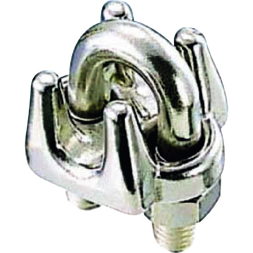 ■水本　ステンレス　ワイヤークリップ　ＳＵＳ３１６　使用ロープ径９ｍｍ B2473