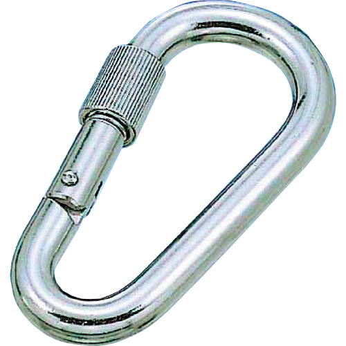 ■水本　ステンレス　ナス型カラビナ　線径４ｍｍ　長さ４５ｍｍ（１個入） B2795