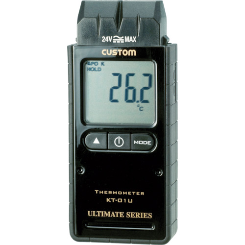 ■カスタム　デジタル温度計（Ｋタイプ１ｃｈ）　KT-01U