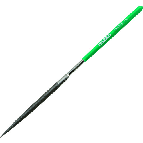 ■ＴＲＵＳＣＯ　ＣＢＮヤスリ　精密用　５本組　半丸 CBNS5HA
