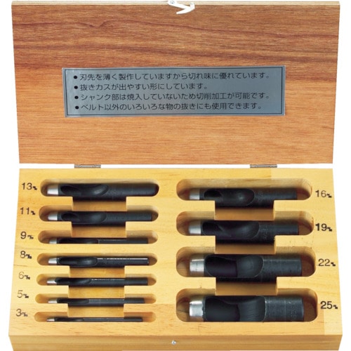 ■トラスコ中山(TRUSCO)　ポンチセット　１１本組　TPO-11S TPO-11S