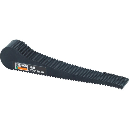 ■トラスコ中山(TRUSCO)　ドアストッパー　天然ゴムタイプ　全長１４２ｍｍ  TDS140-20 TDS140-20