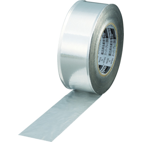■トラスコ中山(TRUSCO)　スーパーアルミ箔粘着テープ　ツヤあり　幅５０ｍｍＸ長さ５０ｍ　TRAT50-1 TRAT50-1