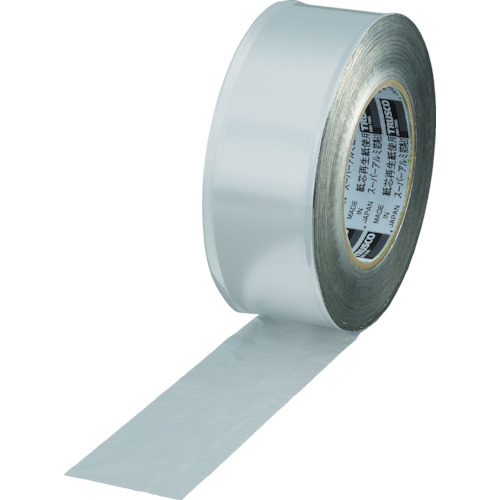 ■トラスコ中山(TRUSCO)　スーパーアルミ箔粘着テープ　ツヤなし　幅５０ｍｍＸ長さ５０ｍ　TRAT50-2 TRAT50-2