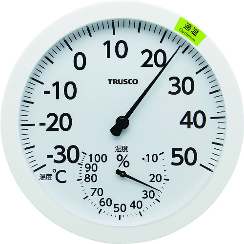 ■ＴＲＵＳＣＯ　アナログ温湿度計 AT160