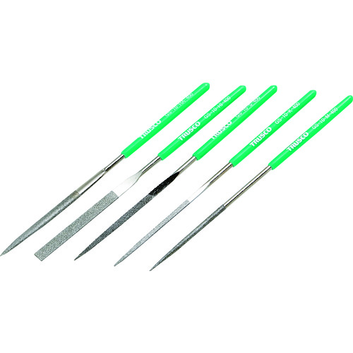 ■ＴＲＵＳＣＯ　ダイヤモンドヤスリ　精密用　１０本組　セット GS10SET400