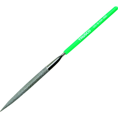 ■ＴＲＵＳＣＯ　ダイヤモンドヤスリ　精密用　８本組　半丸 GS8HA400