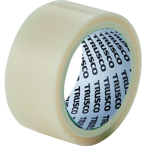 ■ＴＲＵＳＣＯ　５ｍフッ素樹脂粘着テープ　厚み０．０８ｍｍ　幅３０ｍｍ　乳白色 TFJ08305M