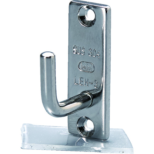 ■ＴＲＵＳＣＯ　ステンレスロングアイフック　３ｍｍ　（１個＝１袋） TLEH3