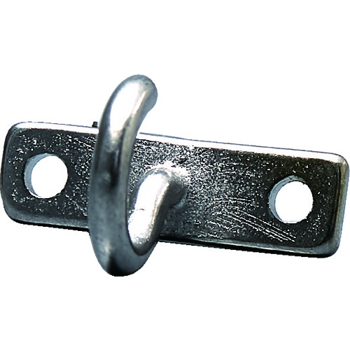 ■ＴＲＵＳＣＯ　プレートフック　ステンレス製　Ｄ寸法３ｍｍ　（１個＝１袋） TPTF3