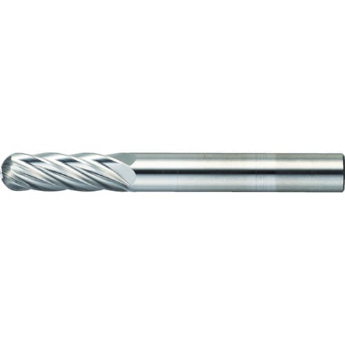 ■トラスコ中山(TRUSCO)　超硬バー　先丸円筒型　Φ６Ｘ刃長１９Ｘ軸６　アルミカット　TA2C060 TA2C060