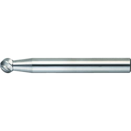 ■トラスコ中山(TRUSCO)　超硬バー　球型　Φ６Ｘ刃長５．６Ｘ軸６　アルミカット　TA8C060 TA8C060
