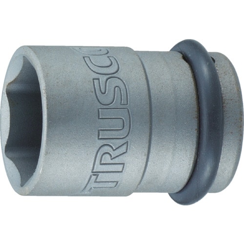 ■トラスコ中山(TRUSCO)　インパクト用ソケット（差込角２５．４）対辺１９ｍｍ　T8-19A