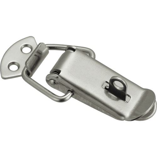 ■トラスコ中山(TRUSCO)　パッチン錠　鍵穴付タイプ・スチール製  P-20  (4ｺｲﾘ)