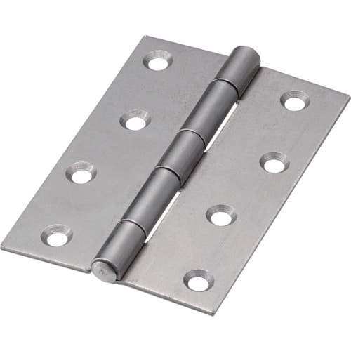 ■トラスコ中山(TRUSCO)　スチール製厚口蝶番　生地仕上げ　全長１０２ｍｍ  888-102N  (10ｺｲﾘ ｷｼﾞﾋﾞｽﾅｼ)