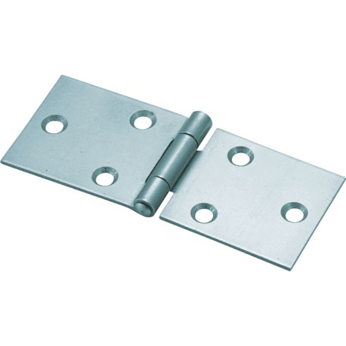 ■トラスコ中山(TRUSCO)　スチール製横長蝶番　三価クロムメッキ仕上げ　全長３２ｍｍ  415-32UNCR  (ﾋﾞｽﾅｼ 4ｺｲﾘ) 415-32UNCR (ﾋﾞｽﾅｼ 4ｺｲﾘ)