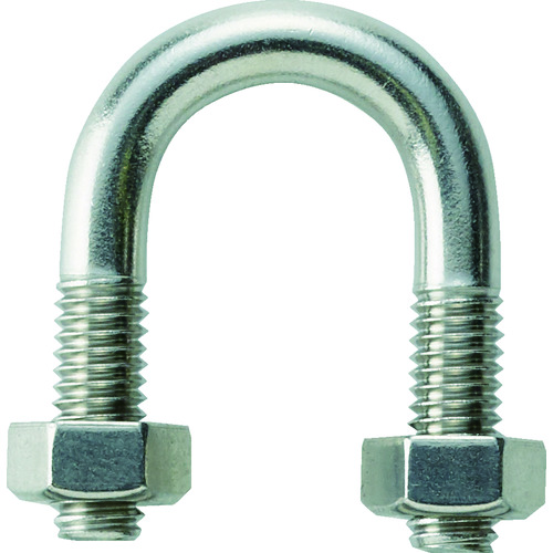 ■ＴＲＵＳＣＯ　ＳＧＰ用Ｕボルト　ＳＵＳ３０４　呼び径８Ａ　ねじ径Ｍ６ TSGPBTM68AS