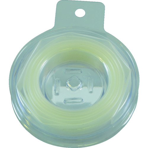 ■ＴＲＵＳＣＯ　熱収縮チューブ　収縮率２：１　透明　８ｍｍ　２ｍ TRP16.88.02MTM