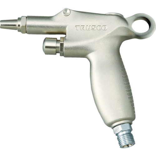 ■トラスコ中山(TRUSCO)　エアダスター　ボタン式　ニップルタイプ　標準ノズル　TD-10B TD-10B