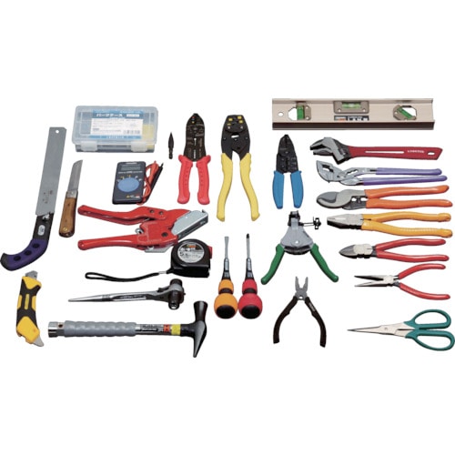■トラスコ中山(TRUSCO)　ピカイチ　プロ用電設工具セット　２６点セット　PK-D1