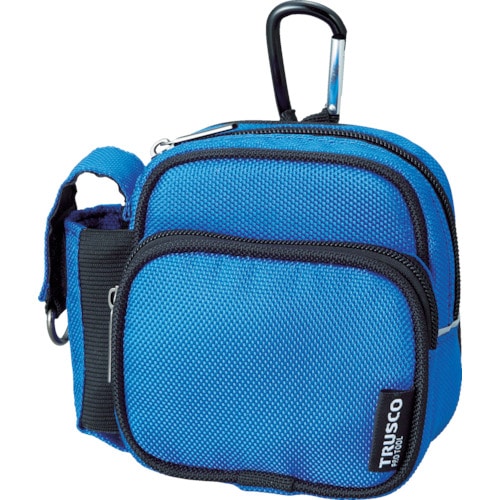 ■トラスコ中山(TRUSCO)　コンパクトツールケース　ツーワイドポケット　ブルー　TCTC1802-BL TCTC1802-BL