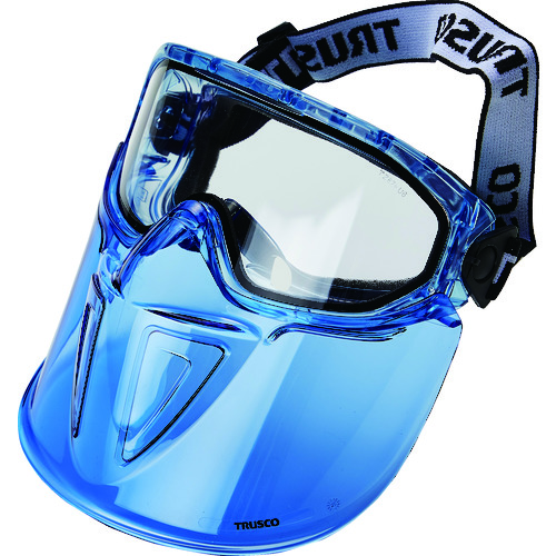 ■トラスコ中山(TRUSCO)　セーフティゴーグル　バイザー付　密閉タイプ　TSG-83M TSG-83M