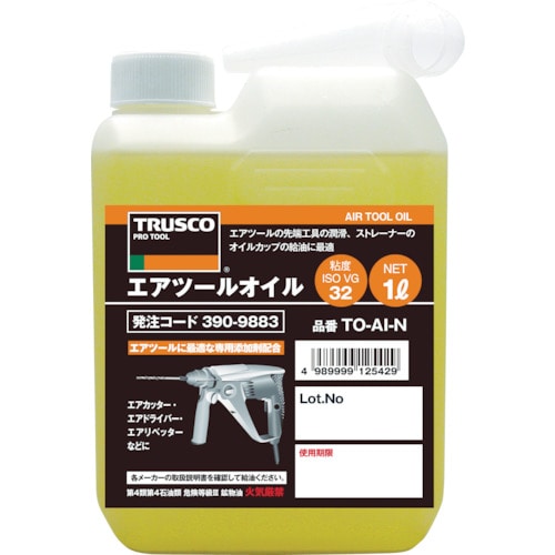 ■トラスコ中山(TRUSCO)　エアーツールオイル　１Ｌ　TO-AI-N TO-AI-N