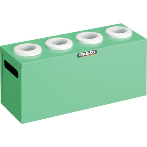 ■トラスコ中山(TRUSCO)　ツーリングケース　ＮＴ・ＢＴ兼用　４０用ホルダー４個　ＹＧ色  WNT40-4YG WNT40-4YG