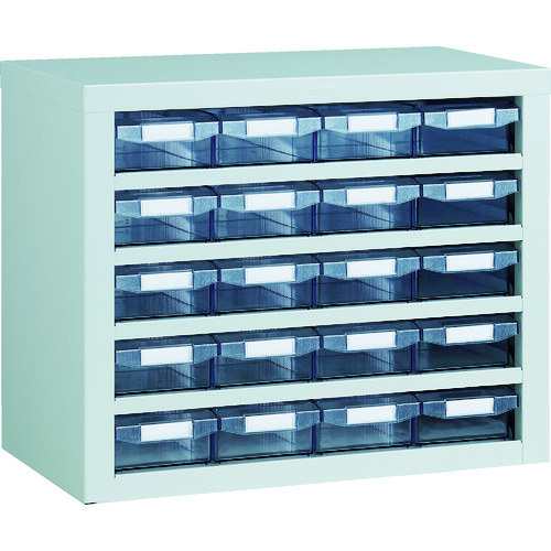 ■トラスコ中山(TRUSCO)　引出しユニット　５５３Ｘ３０７ＸＨ４４４　Ａ１Ｘ２０　Ｗ  VA-45BN