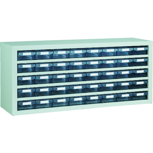■トラスコ中山(TRUSCO)　引出しユニット　１０３７Ｘ３０７ＸＨ４４４　Ａ１Ｘ４０　Ｗ  VA-85BN